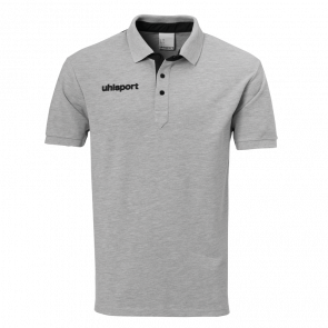 ESSENTIAL PRIME POLO SHIRT gris melange/negro UHLSPORT