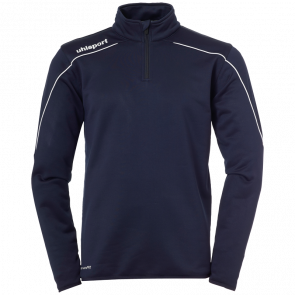 STREAM 22 1/4 ZIP TOP blue UHLSPORT
