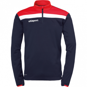 OFFENSE 23 1/4 ZIP TOP azul marino/rojo/blanco UHLSPORT