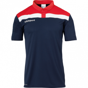 OFFENSE 23 POLO SHIRT azul marino/rojo/blanco UHLSPORT