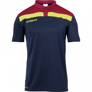OFFENSE 23 POLO SHIRT azul marino/burdeos/amari UHLSPORT