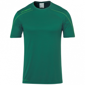 STREAM 22 SHIRT SHORTSLEEVED VERDE UHLSPORT