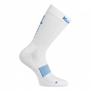 LOGO CLASSIC CALCETINES Blanco/Azur KEMPA