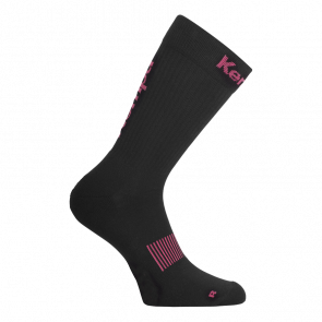 LOGO CLASSIC CALCETINES Negro/Fucsia KEMPA