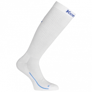 LONG SOCKS blanco/azul royal KEMPA