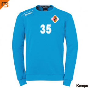 PLAYER TRAINING TOP kempa azul/blanco HANDBOL VIC