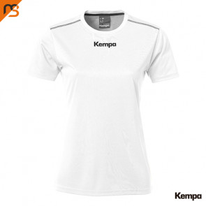 Camiseta de entrenamiento kempa blanca  MUJER BM LA ROCA